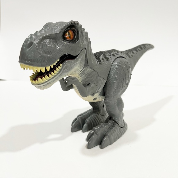 Zuru Robo Alive T- Rex Dinosaur Walking Roaring Working 12”x 7” - Picture 1 of 5